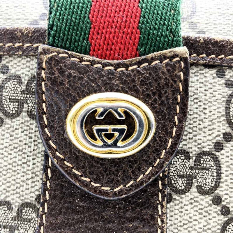 Vintage Web Crossbody Bag Gg Coated