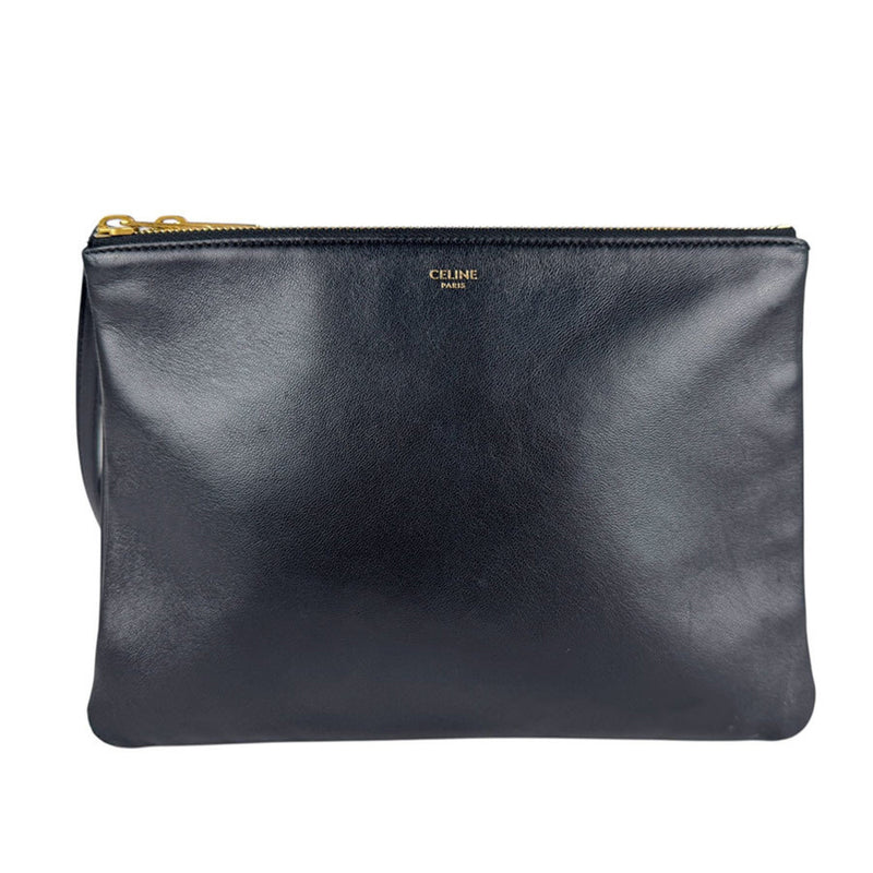 Trio Crossbody Bag Leather Large