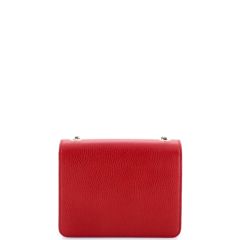 Interlocking Shoulder Bag Leather Small