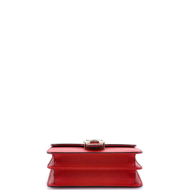 Interlocking Shoulder Bag Leather Small