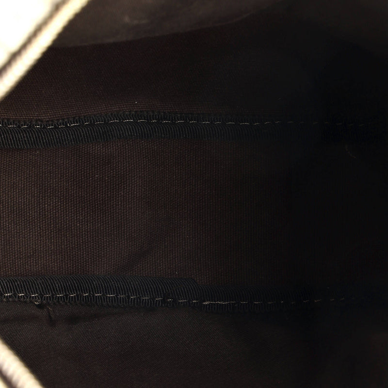 Front Zip Messenger Gg Coated Canvas