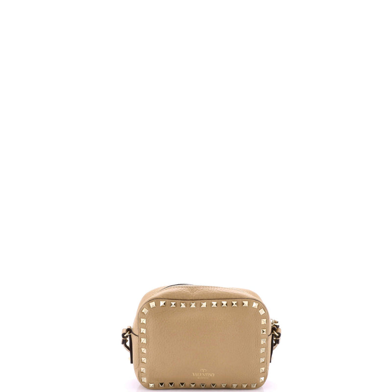 Rockstud Camera Crossbody Bag Leather