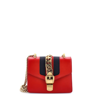 Sylvie Chain Shoulder Bag Leather Mini