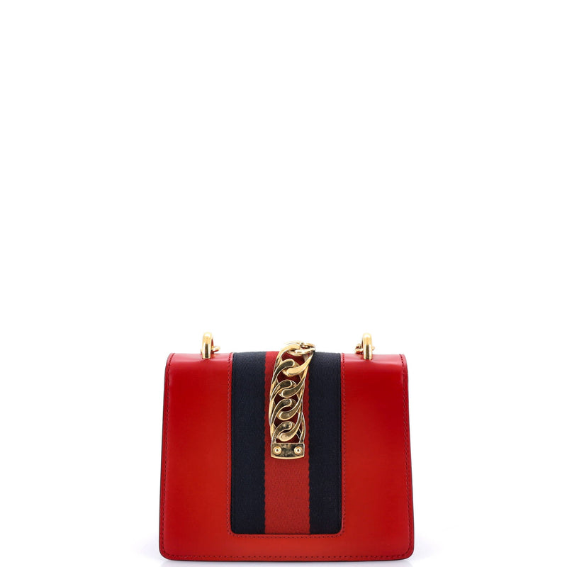 Sylvie Chain Shoulder Bag Leather Mini