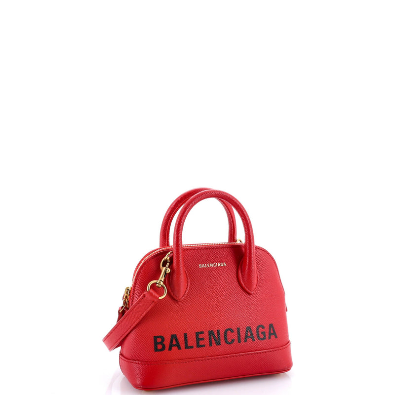 Logo Ville Bag Leather Xxs