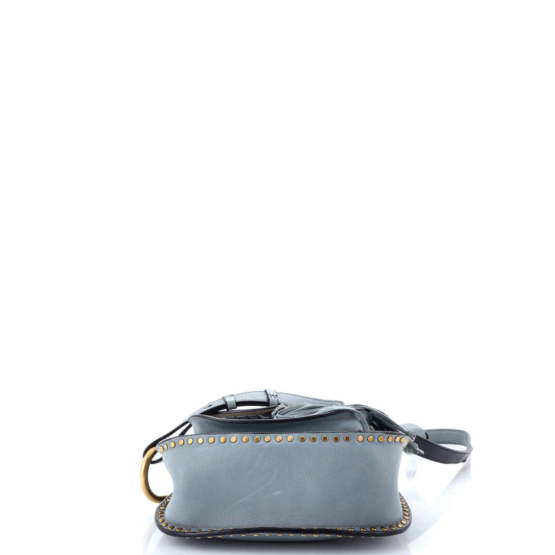 Hudson Handbag Whipstitch Leather Small