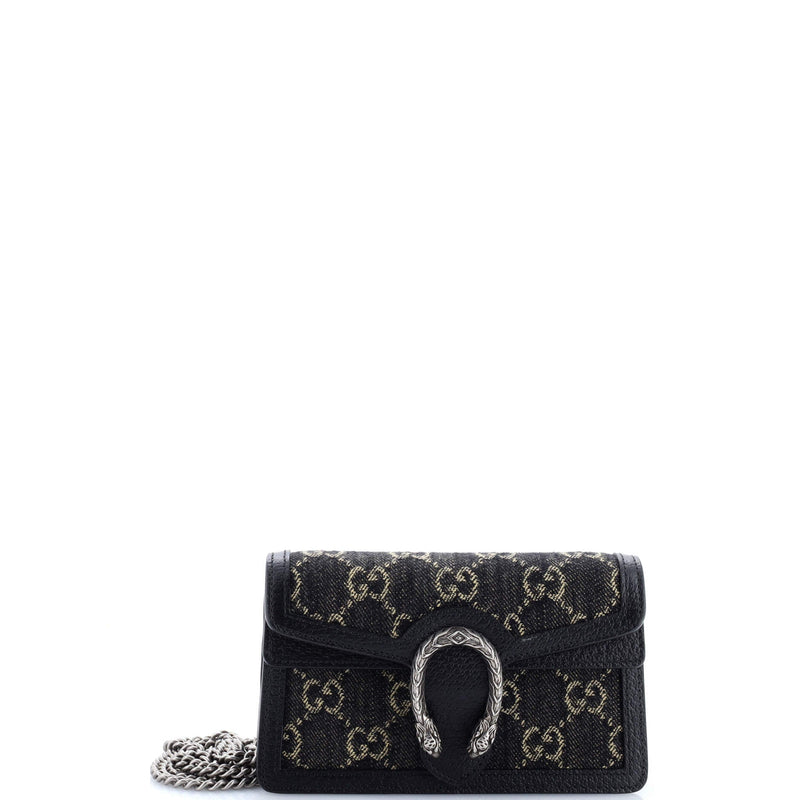 Dionysus Bag Gg Denim Super Mini