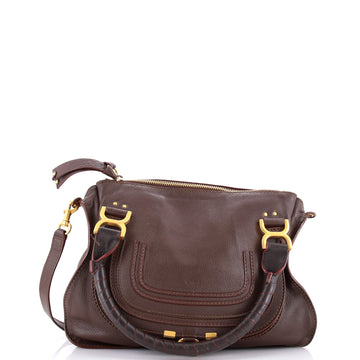 Marcie Satchel Leather Medium