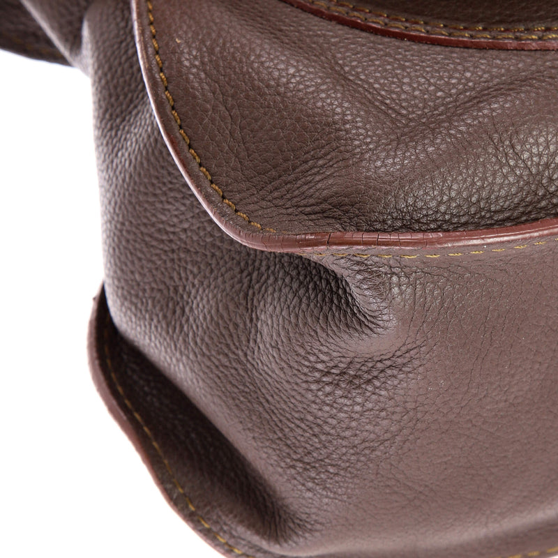 Marcie Satchel Leather Medium
