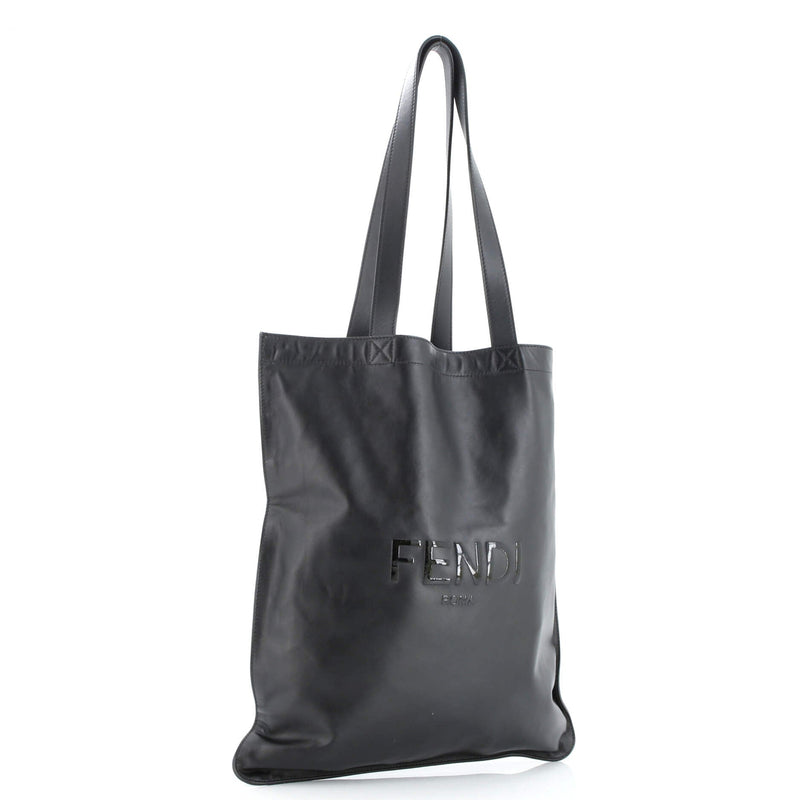 Pack Flat Shopper Tote Leather Tall