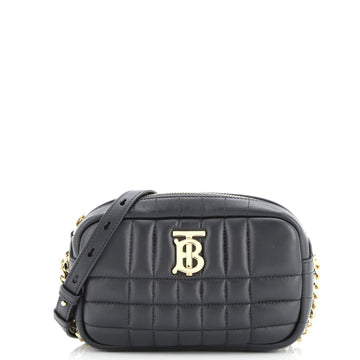 Lola Camera Bag Quilted Leather Mini