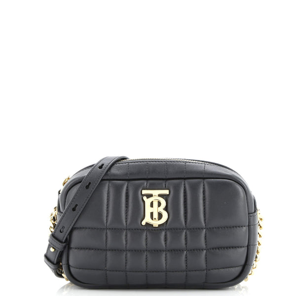 Lola Camera Bag Quilted Leather Mini