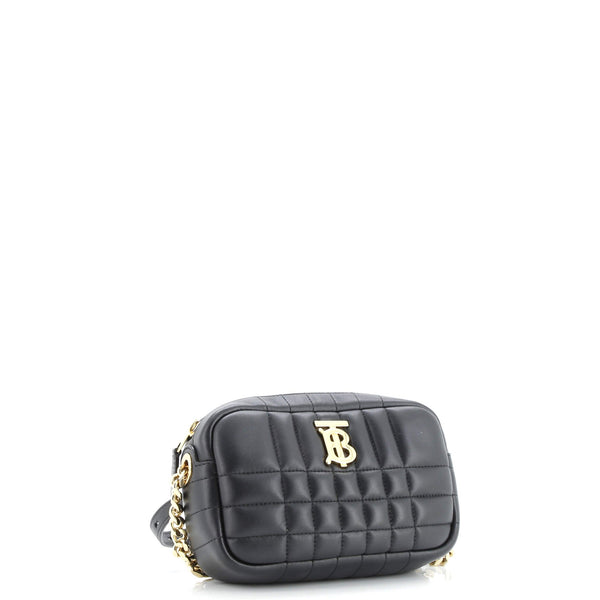 Lola Camera Bag Quilted Leather Mini