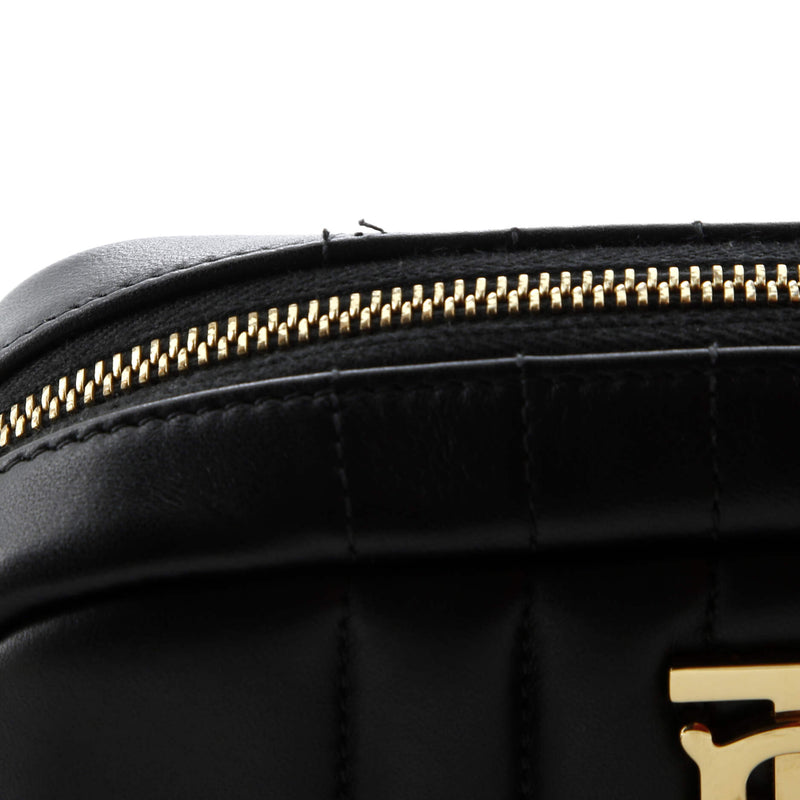 Lola Camera Bag Quilted Leather Mini
