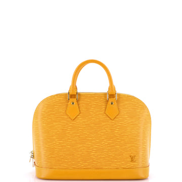 Vintage Alma Handbag Epi Leather Pm