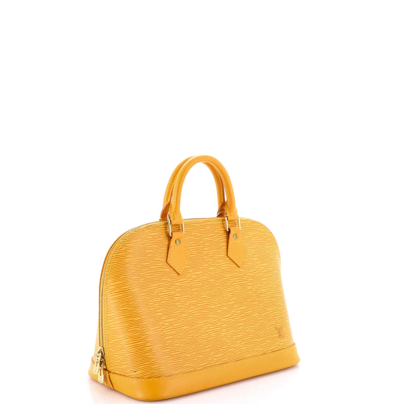 Vintage Alma Handbag Epi Leather Pm