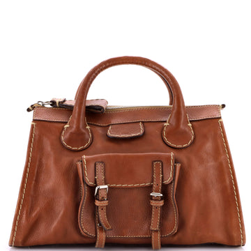 Edith Nm Satchel Leather Medium