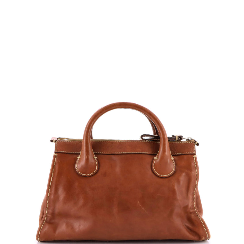 Edith Nm Satchel Leather Medium