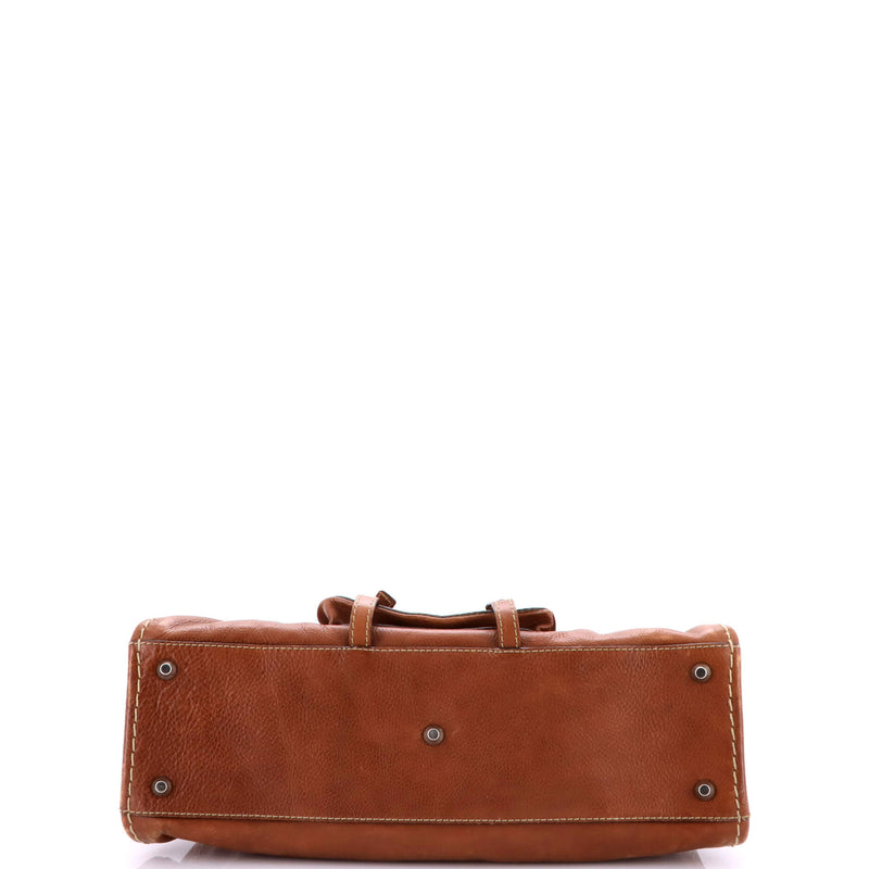 Edith Nm Satchel Leather Medium