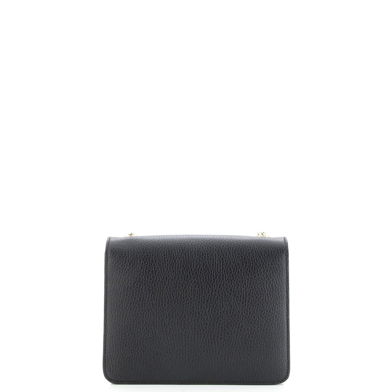 Interlocking Shoulder Bag Leather Small