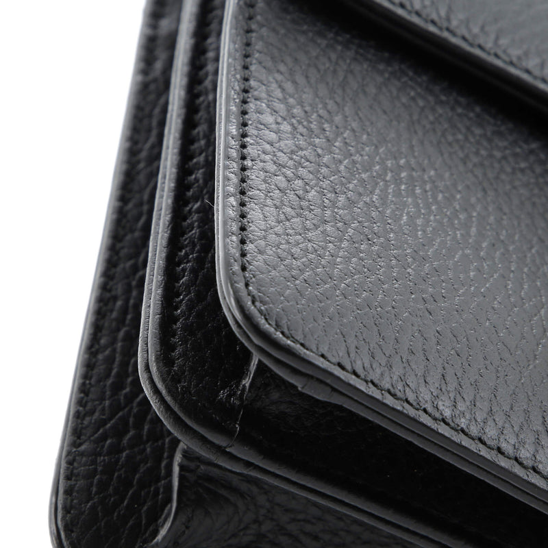 Interlocking Shoulder Bag Leather Small