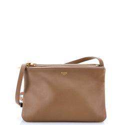 Trio Crossbody Bag Leather Small