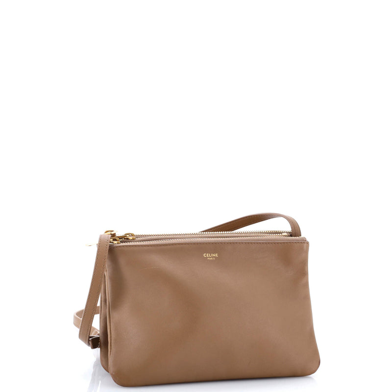 Trio Crossbody Bag Leather Small