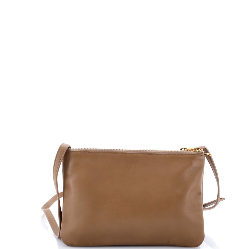 Trio Crossbody Bag Leather Small