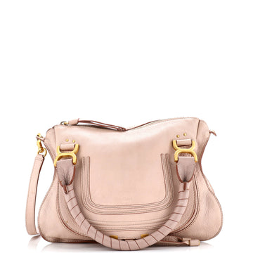 Marcie Satchel Leather Medium