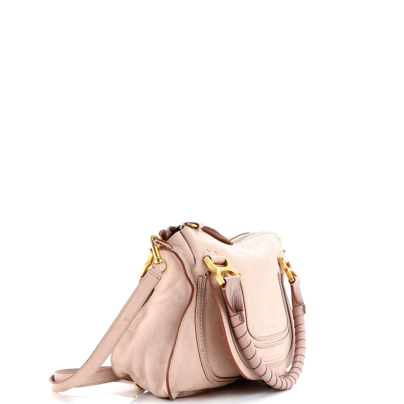 Marcie Satchel Leather Medium