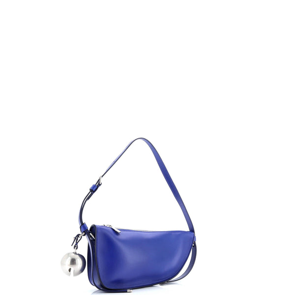 Shield Sling Shoulder Bag Leather Mini