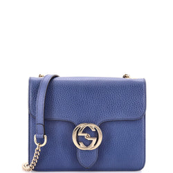 Interlocking Shoulder Bag Leather Small