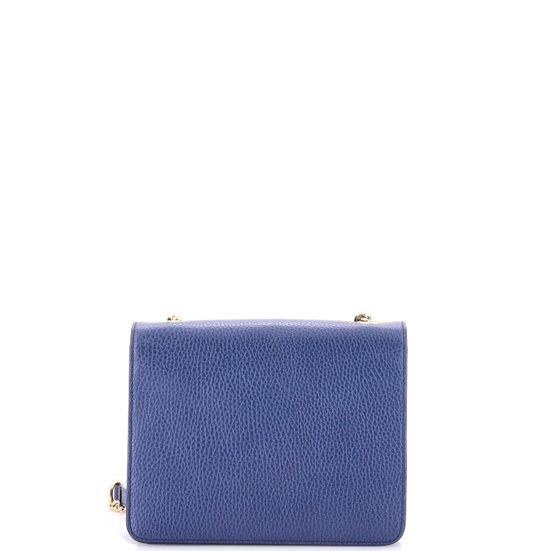 Interlocking Shoulder Bag Leather Small
