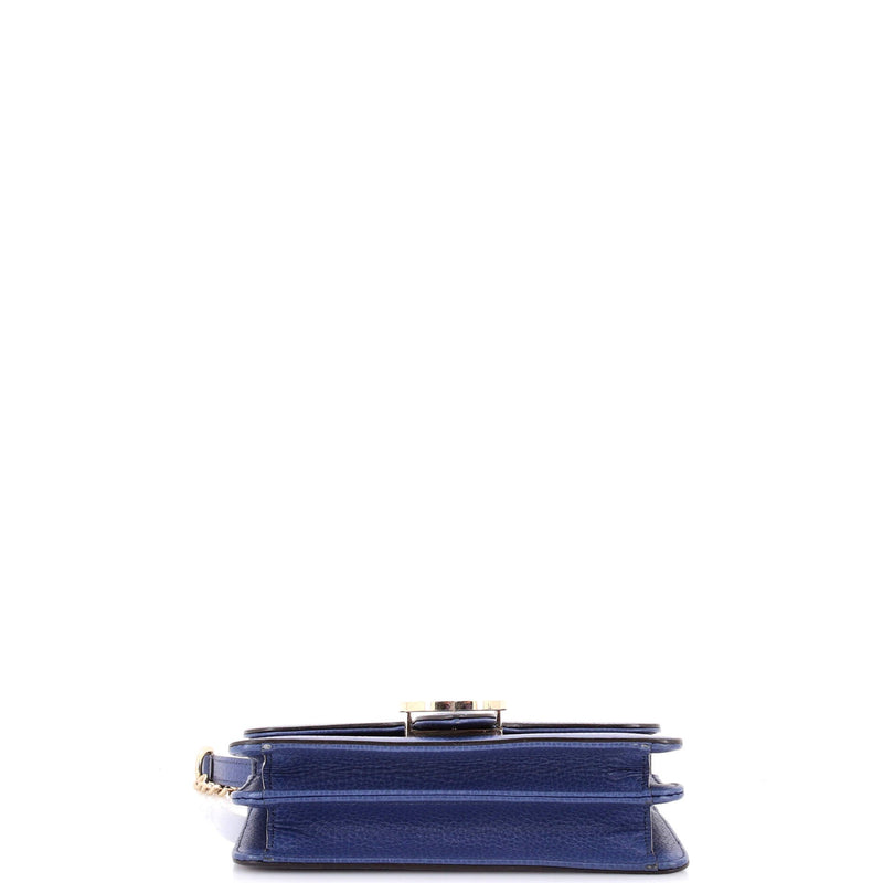 Interlocking Shoulder Bag Leather Small