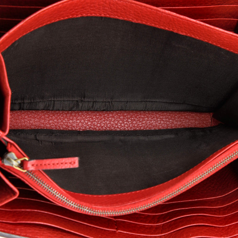 Gg Marmont Chain Wallet Leather Mini