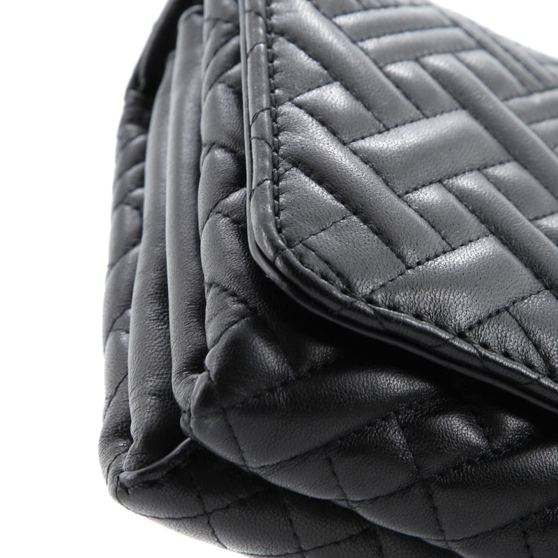 Girello Shoulder Bag Quilted Leather