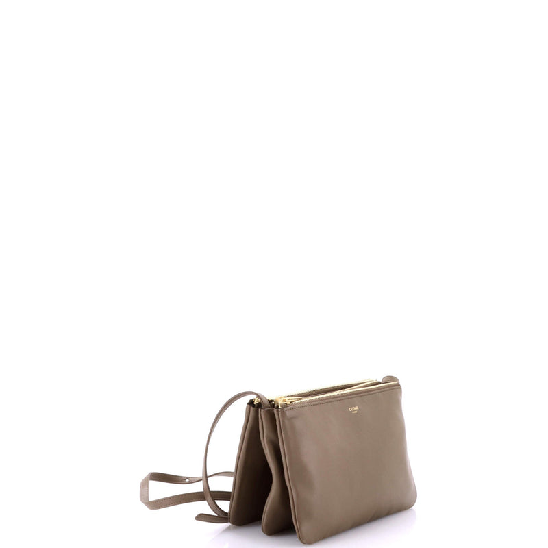 Trio Crossbody Bag Leather Small