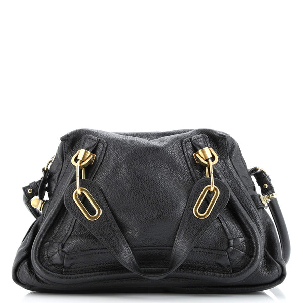 Paraty Top Handle Bag Leather Medium