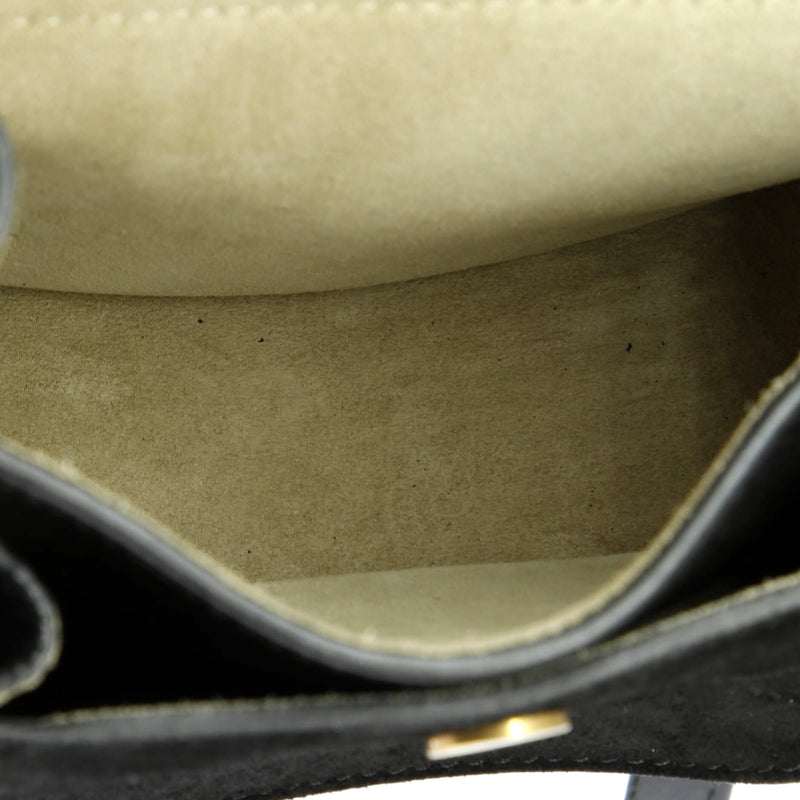 Hudson Handbag Whipstitch Suede Mini