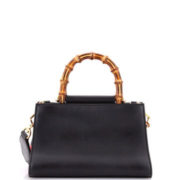 Nymphaea Top Handle Bag Leather Mini