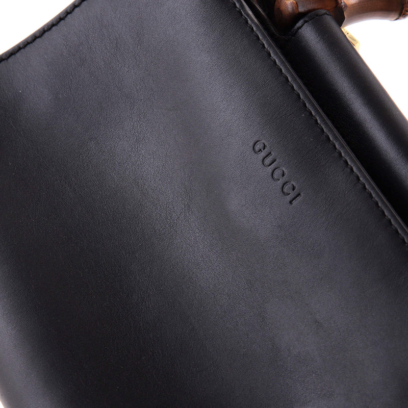 Nymphaea Top Handle Bag Leather Mini