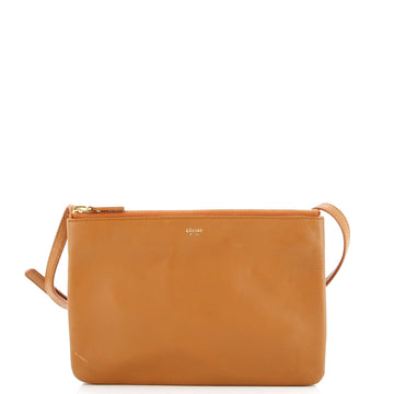 Trio Crossbody Bag Leather Small