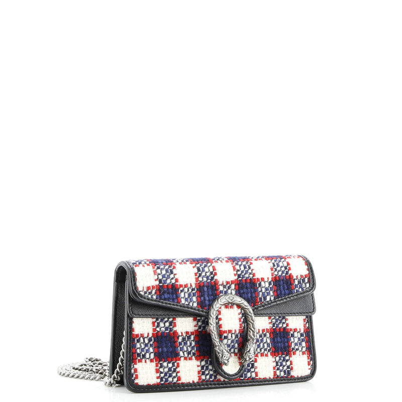 Dionysus Bag Gg Tweed Super Mini
