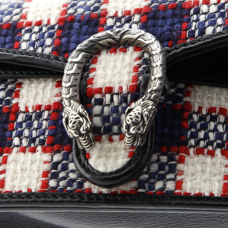 Dionysus Bag Gg Tweed Super Mini