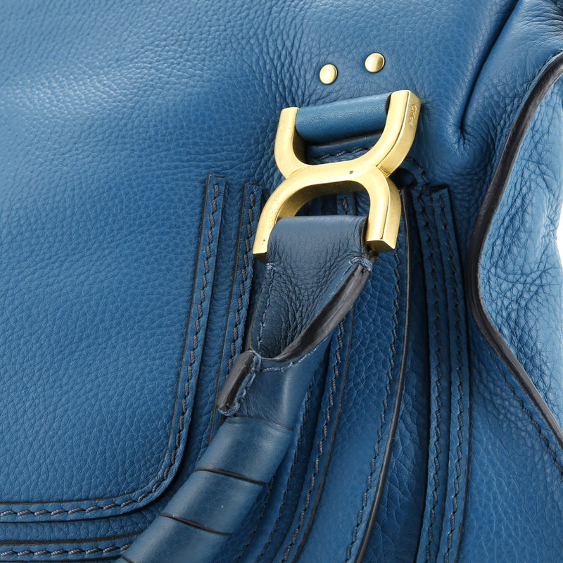 Marcie Satchel Leather Medium
