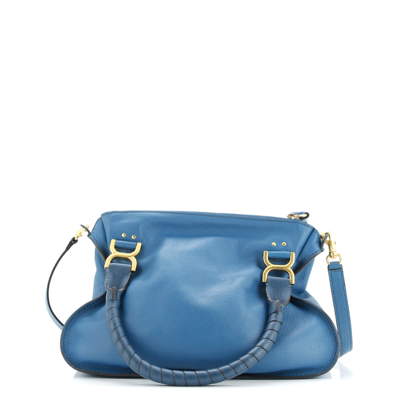 Marcie Satchel Leather Medium