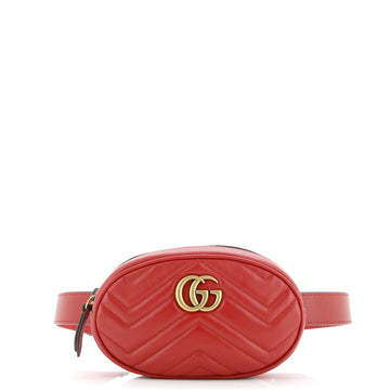 Gg Marmont Belt Bag Matelasse Leather
