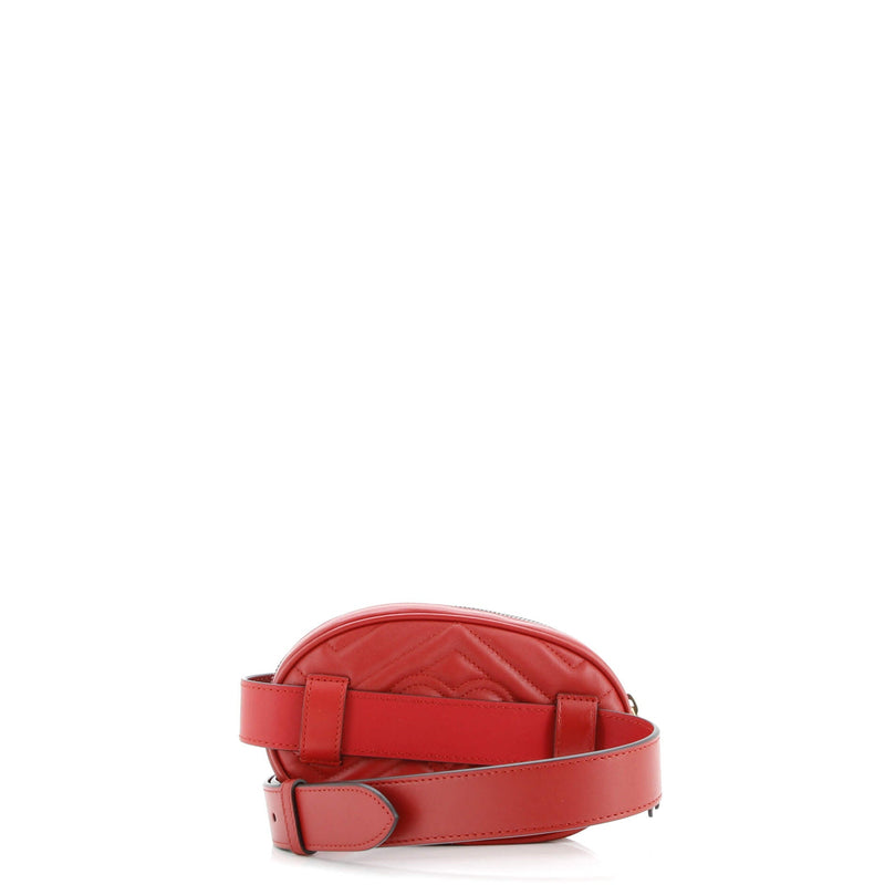 Gg Marmont Belt Bag Matelasse Leather
