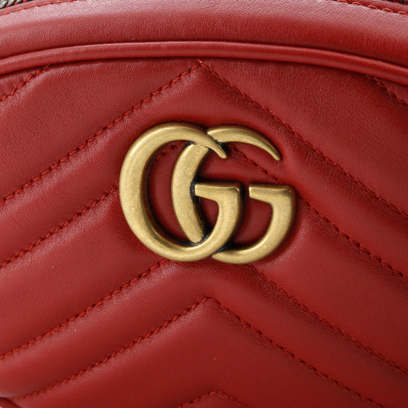 Gg Marmont Belt Bag Matelasse Leather