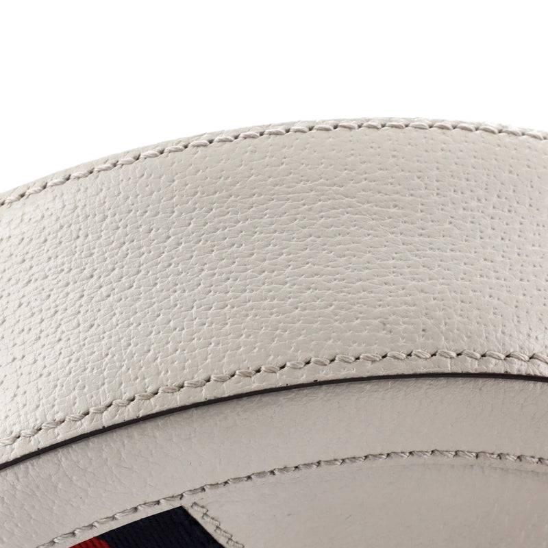 Ophidia Round Shoulder Bag Leather Mini